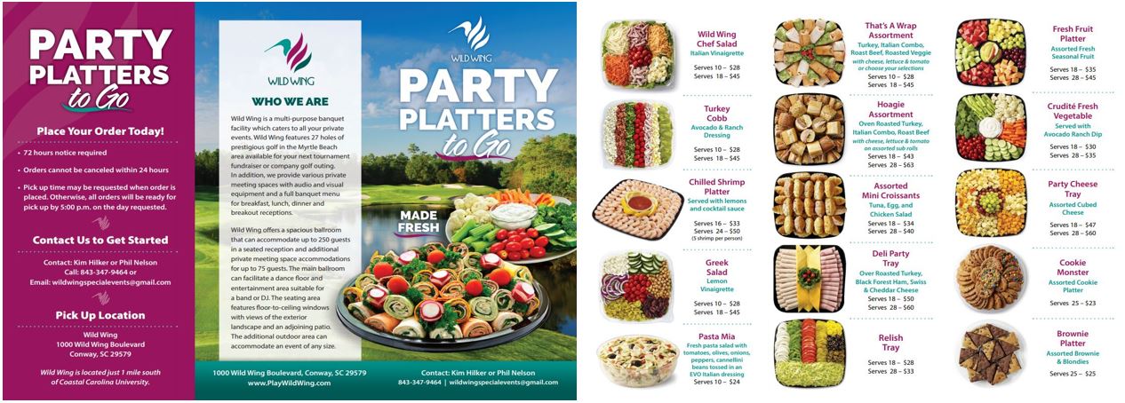 Image: Wild Wing Party Platters To Go