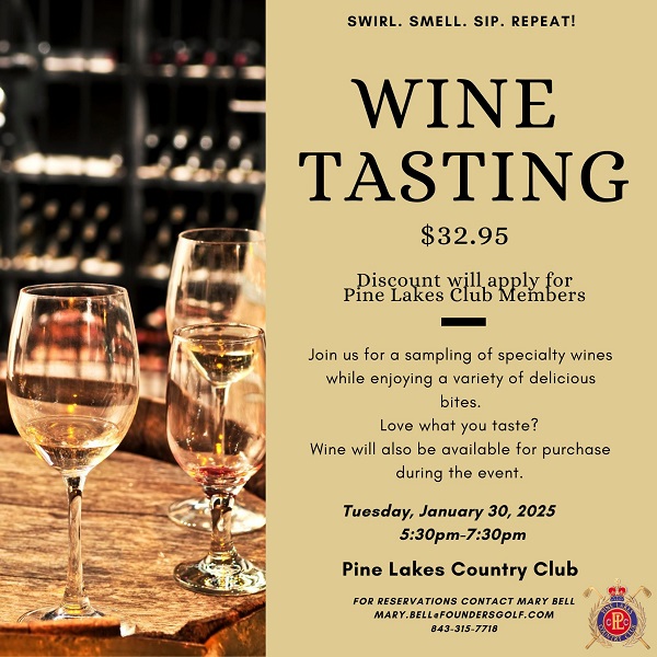 Image: Pine Lakes Wine Tasting