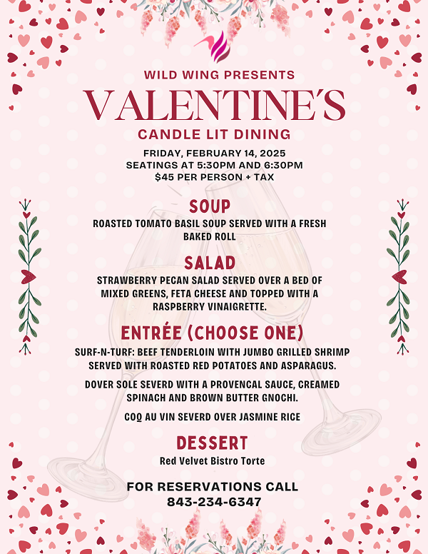 Image: Wild Wing Valentine's Day Dinner